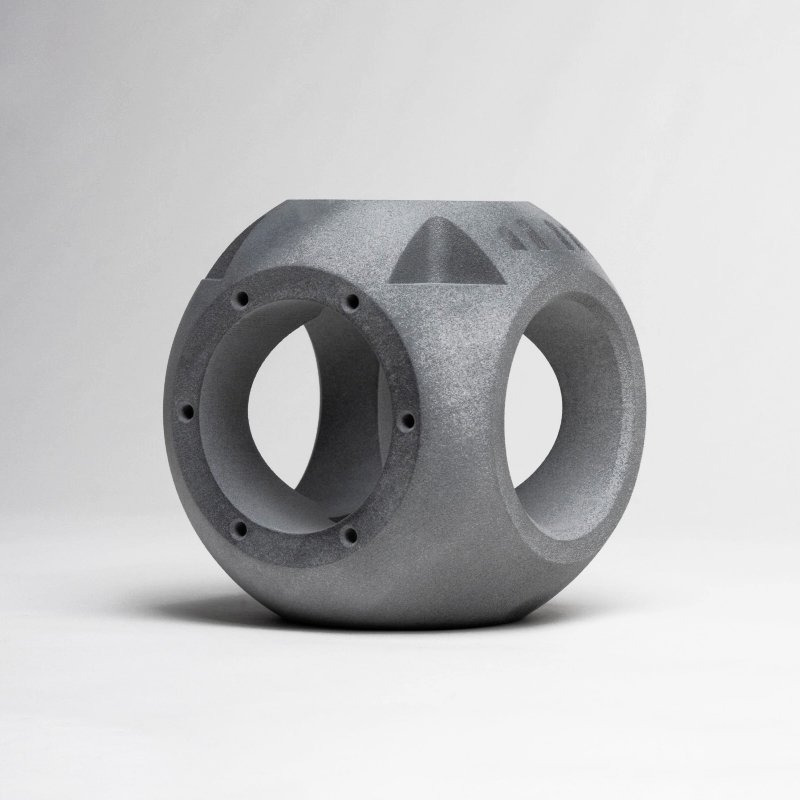 Custom 3D Printed Spherical Housing Component