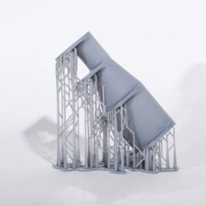 3D Printed Prototype with Support Structures