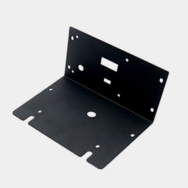 Custom Powder-Coated Steel Sheet Metal Bracket